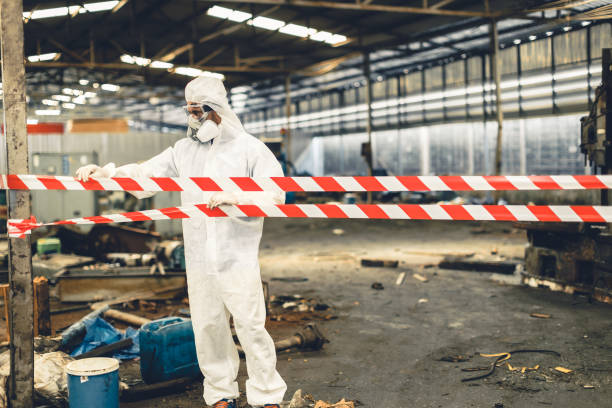 Professional Odor Removal technician working in Falfurrias, TX